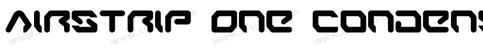Airstrip One Condensed字体转换